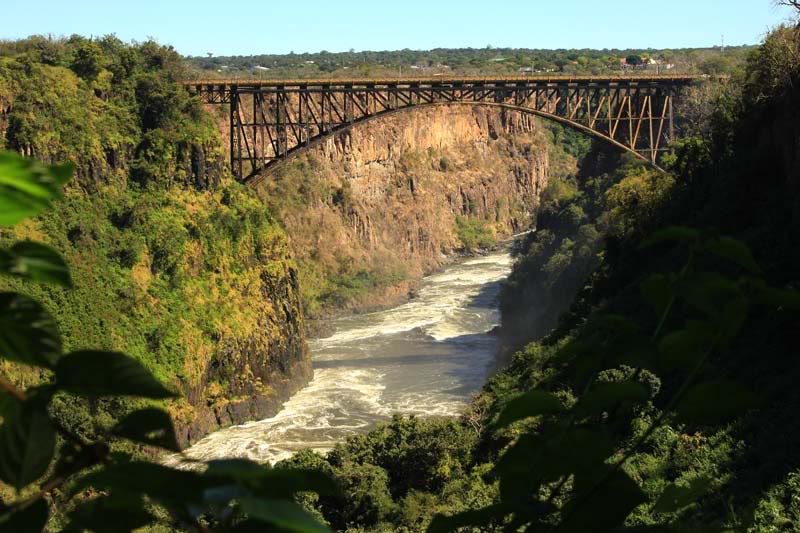 Фото 3, Мост Водопад Виктория, Замбия - Зимбабве