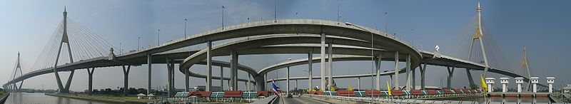 Photo 1, Bhumibol Bridge, Thailand