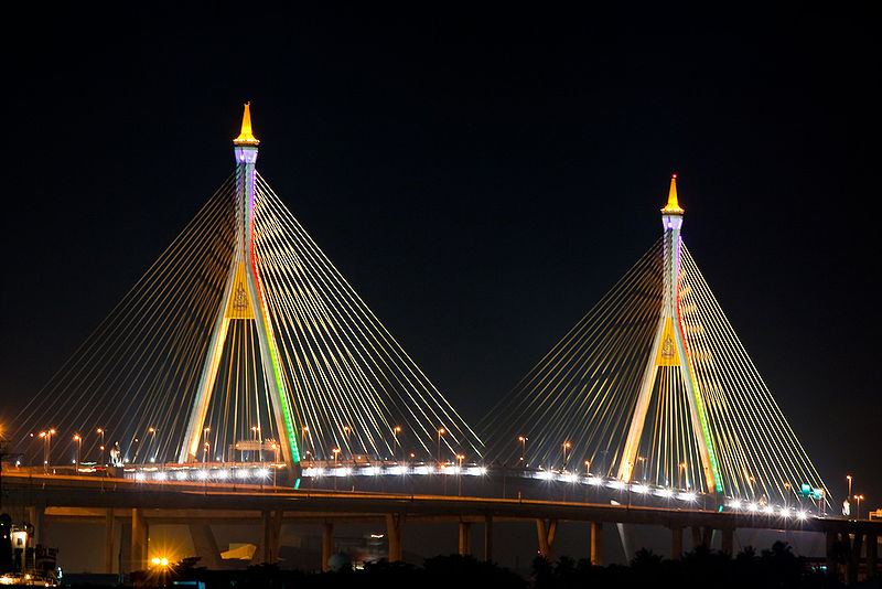 Photo 3, Bhumibol Bridge, Thailand