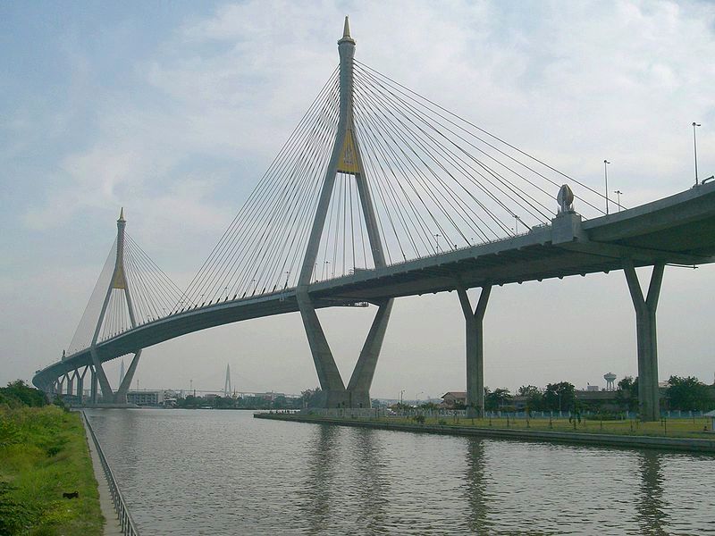 Photo 2, Bhumibol Bridge, Thailand