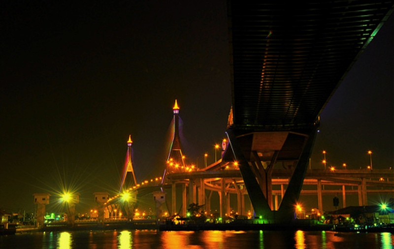 Photo 4, Bhumibol Bridge, Thailand