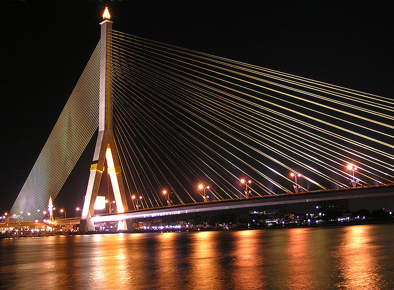 Photo 5, Rama VIII Bridge, Bangkok, Thailand