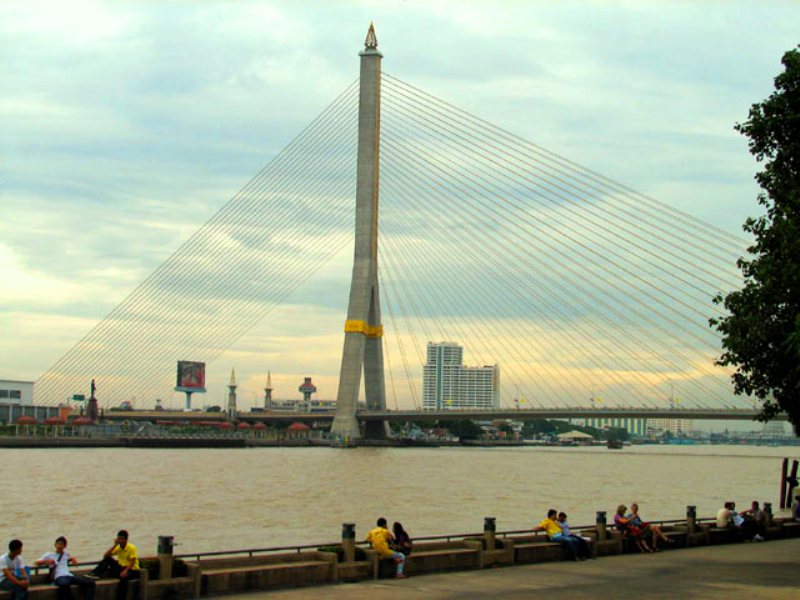 Photo 1, Rama VIII Bridge, Bangkok, Thailand