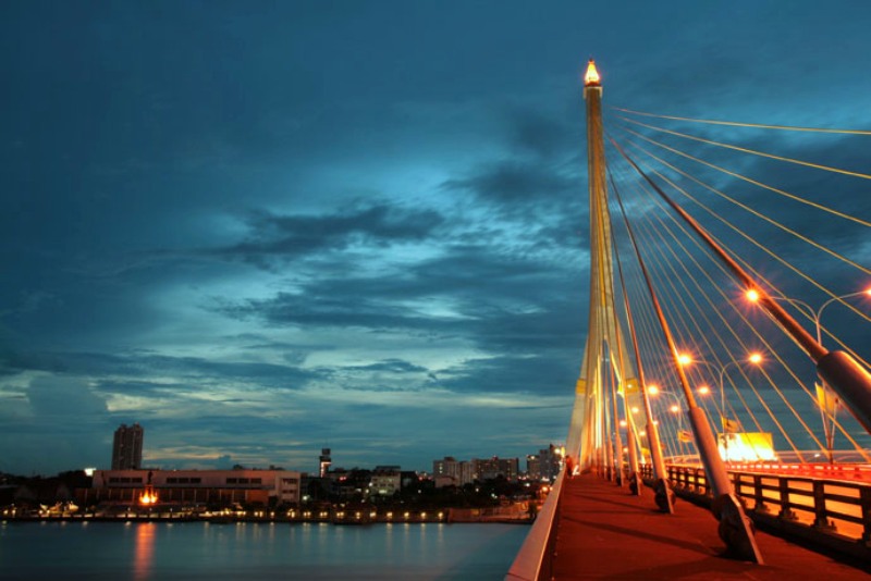 Photo 3, Rama VIII Bridge, Bangkok, Thailand