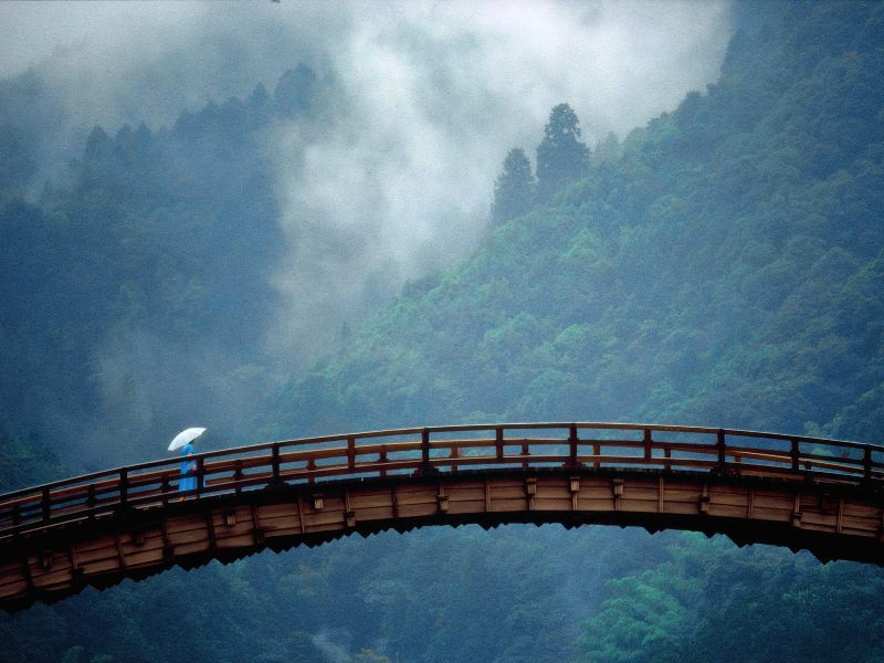 Фото 8, Мост Кинтай, Япония