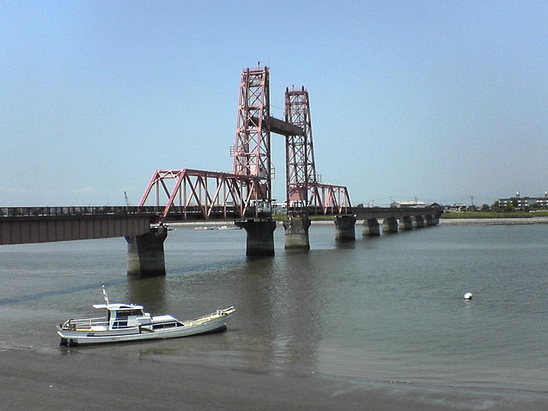 Photo 3, Chikugo River Lift Bridge, Kyushu, Japan