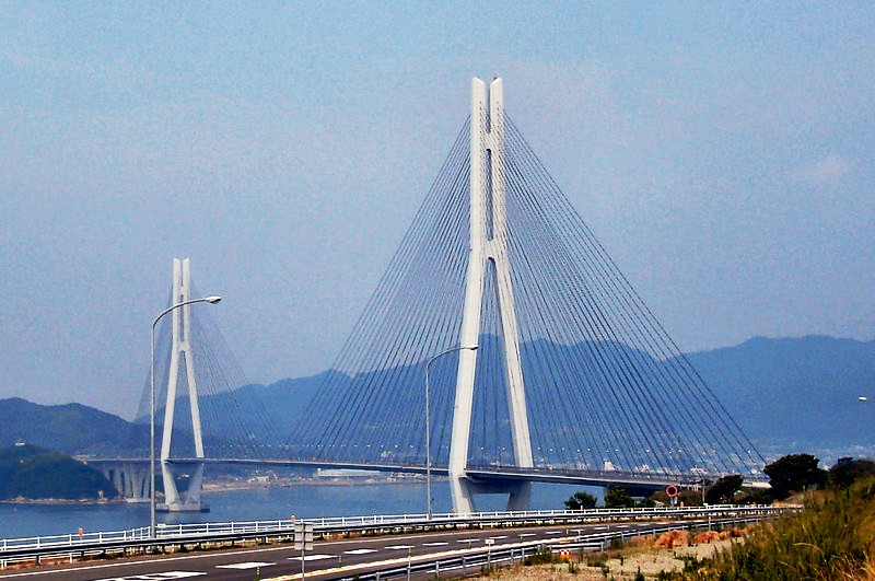 Photo 3, Tatara Bridge, Japan
