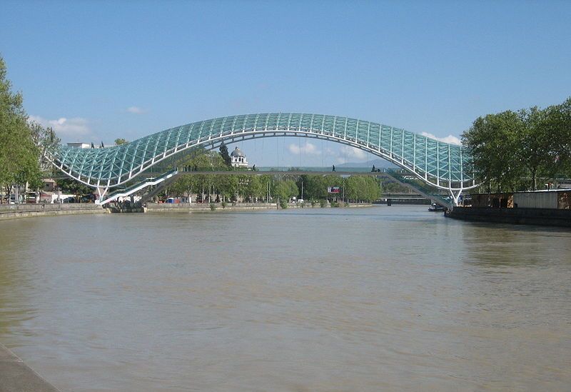 Фото 1, Мост Мира, Тбилиси
