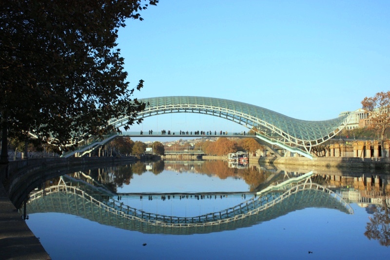 Фото 7, Мост Мира, Тбилиси