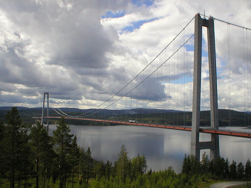 Фото 1, Мост Высокий берег, Швеция