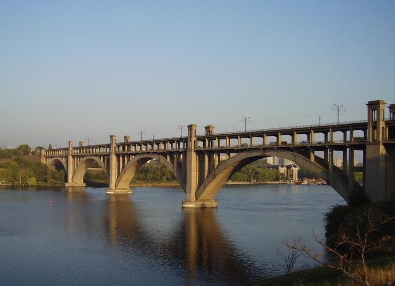 Фото 1, Мост Преображенского через Новый Днепр, Запорожье, Украина