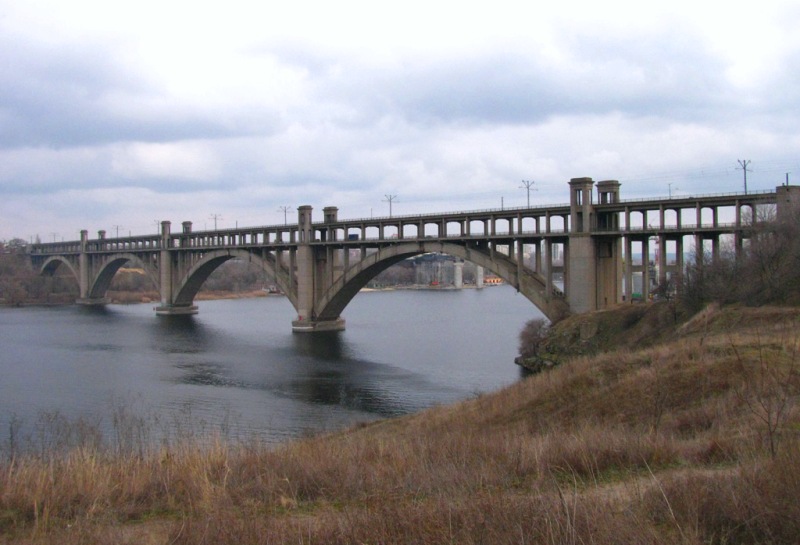 Фото 5, Мост Преображенского через Новый Днепр, Запорожье, Украина