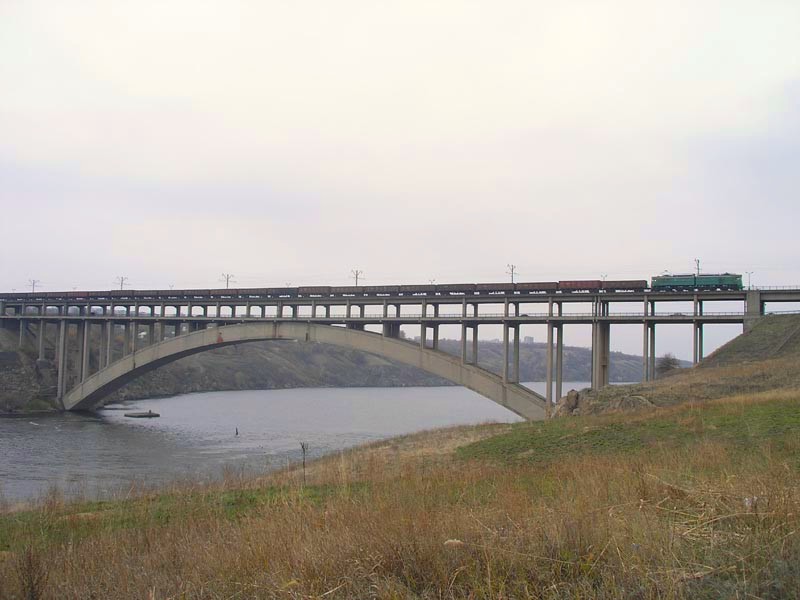 Фото 3, Мост Преображенского через Старый Днепр, Запорожье, Украина