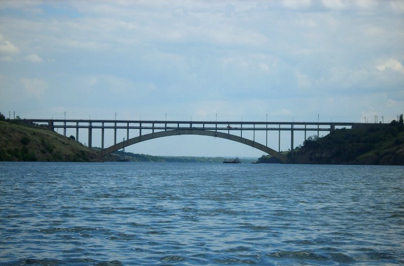 Фото 2, Мост Преображенского через Старый Днепр, Запорожье, Украина