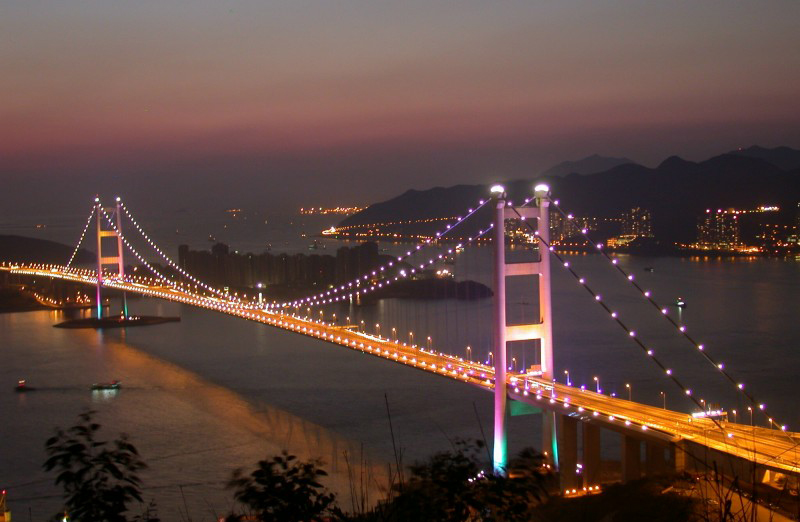 Photo 2, Tsing Ma Bridge, Hong Kong