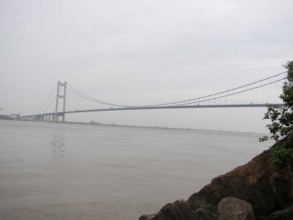 Photo 1, Jiangyin Suspension Bridge, China