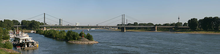 Photo 1, Theodor Heuss Bridge, Dusseldorf