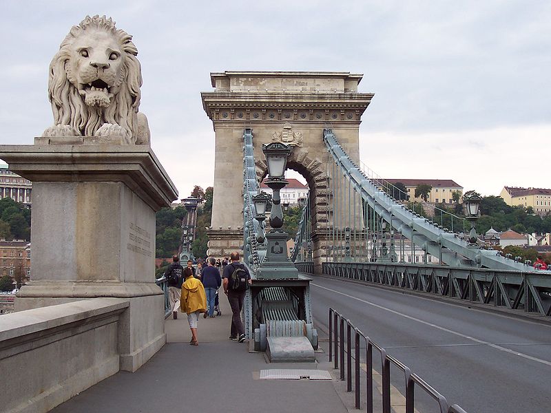 Photo 6, Szechenyi Chain Bridge, Budapest