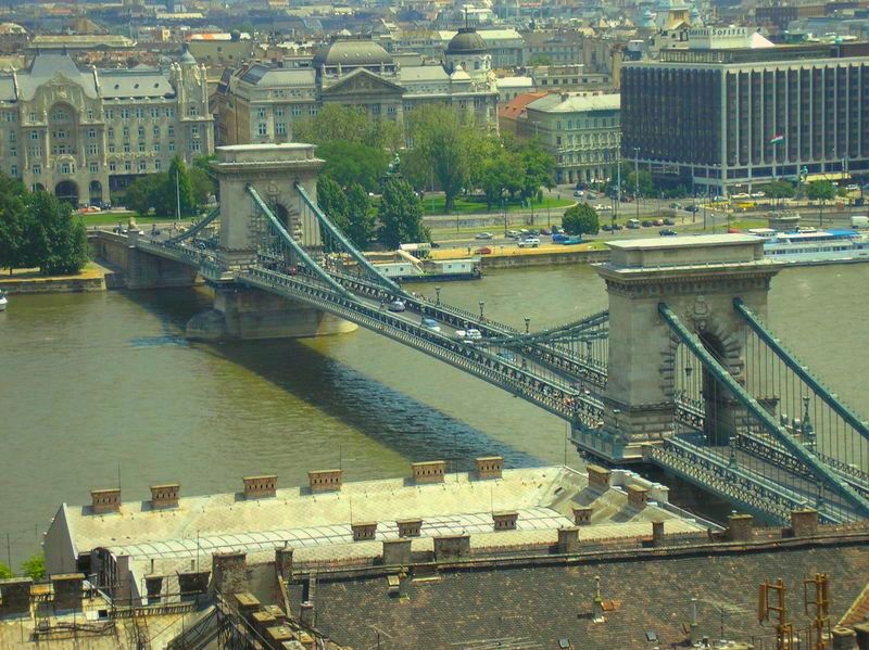 Photo 4, Szechenyi Chain Bridge, Budapest