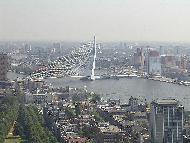 Фото 1, Мост Эразмуса, Роттердам