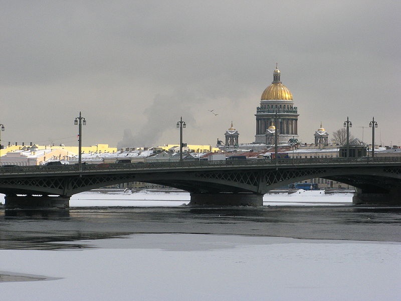 Photo 2, Blagoveshchensky Bridge, St Petersburg, Russia