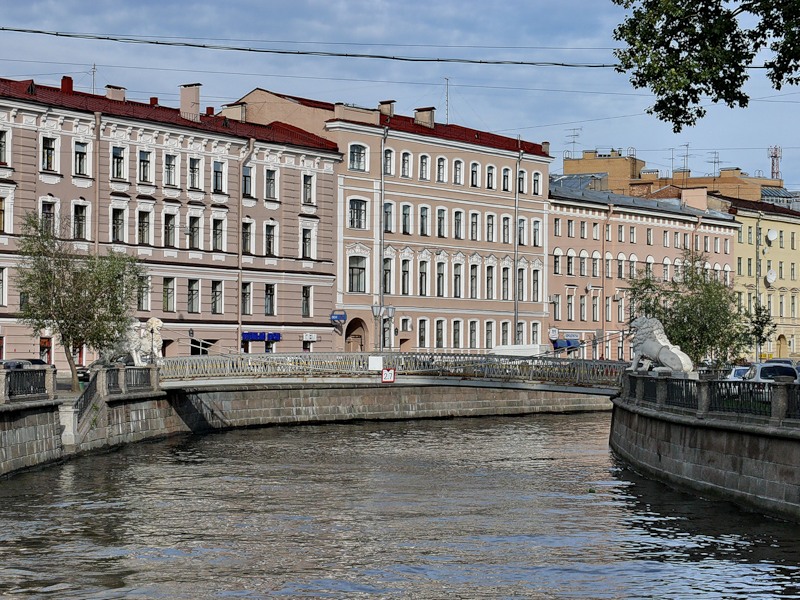 Photo 1, Bridge of Four Lions, St Petersburg, Russia