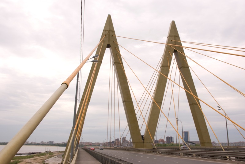 Фото 3, Мост Миллениум, Казань, Россия