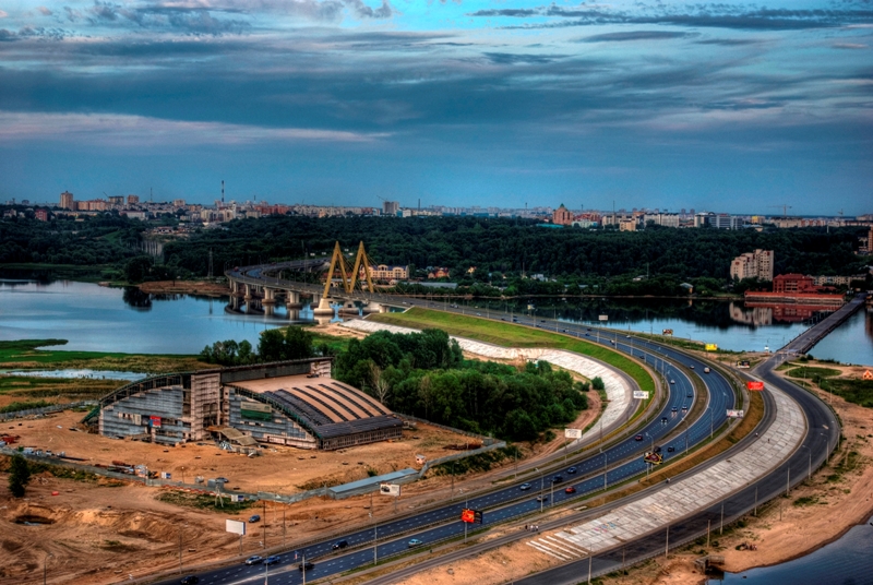 Фото 1, Мост Миллениум, Казань, Россия