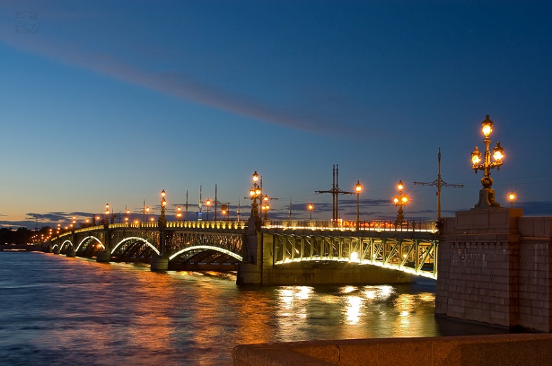 Photo 1, Trinity Bridge, Saint Petersburg