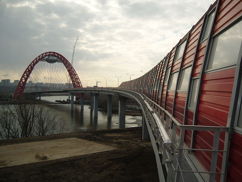 Photo 3, Zhivopisny Bridge, Moscow