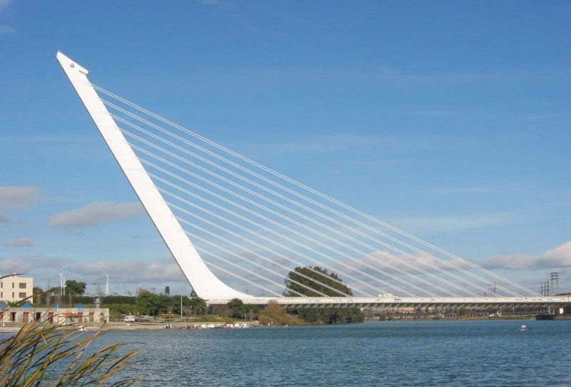 Photo 2, Alamillo Bridge, Seville